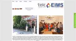 Desktop Screenshot of eims-sprachen.de